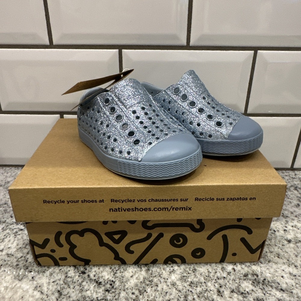 Girl Native Jefferson GlitterAir bling Light Blue  4‎ C4 Water Sun Sugarlite New